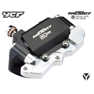 YCF RADIAL 2-Kolvs bromsok fram svart